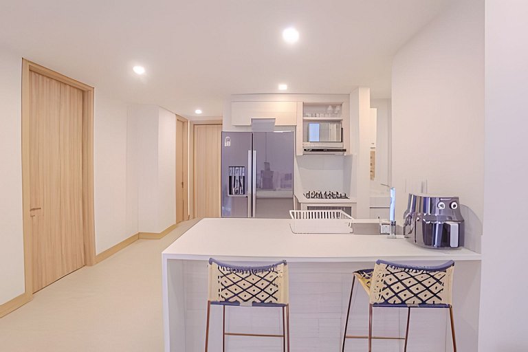 Exclusivo apartamento de 2 BR