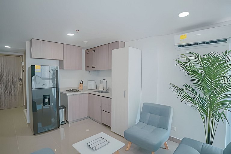 Armonioso loft de 1 Hab en Ctg