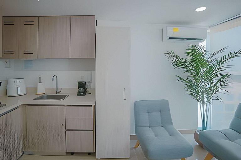 Armonioso loft de 1 Hab en Ctg