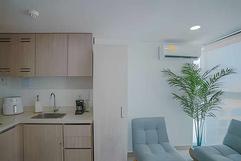 Armonioso loft de 1 Hab en Ctg
