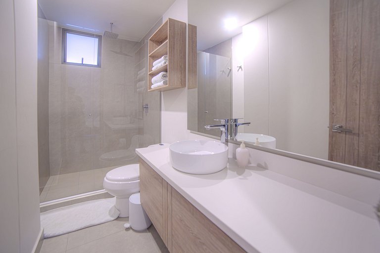 Exclusivo apartamento de 2 BR