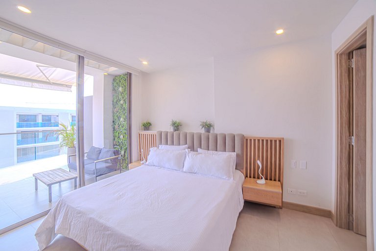 Exclusivo apartamento de 2 BR