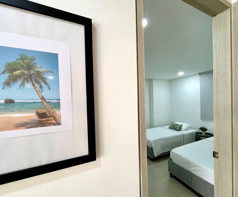 Escapada de ensueño 2BR en Ocean Drive