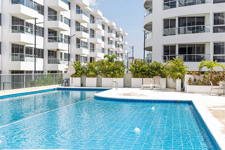 Apartamento moderno en Serena del Mar con balcón
