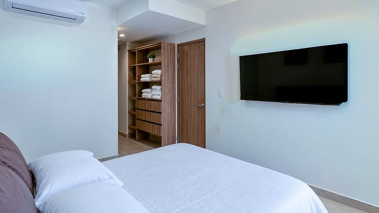 Apartamento moderno en Serena del Mar con balcón