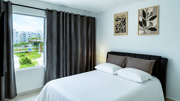 Apartamento moderno en Serena del Mar con balcón
