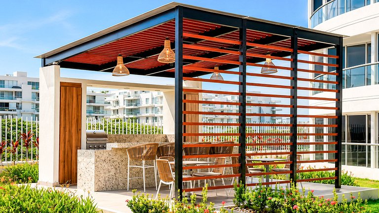 Apartamento moderno en Serena del Mar con balcón