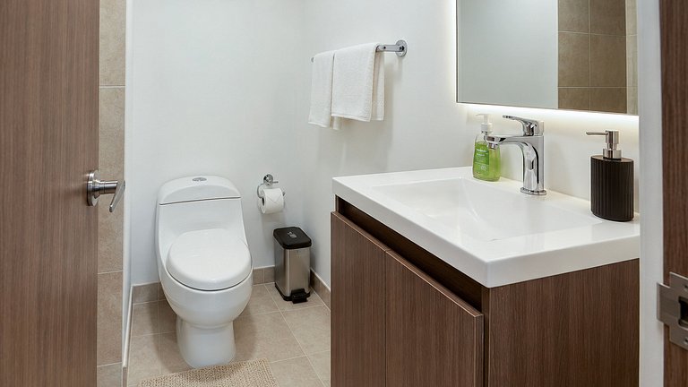 Apartamento moderno en Serena del Mar con balcón