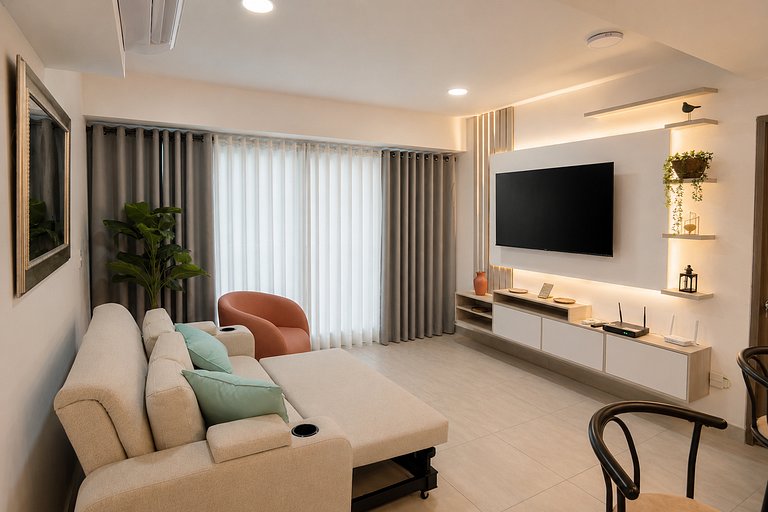 Apto moderno en Serena del Mar con Terraza. Ideal para famil