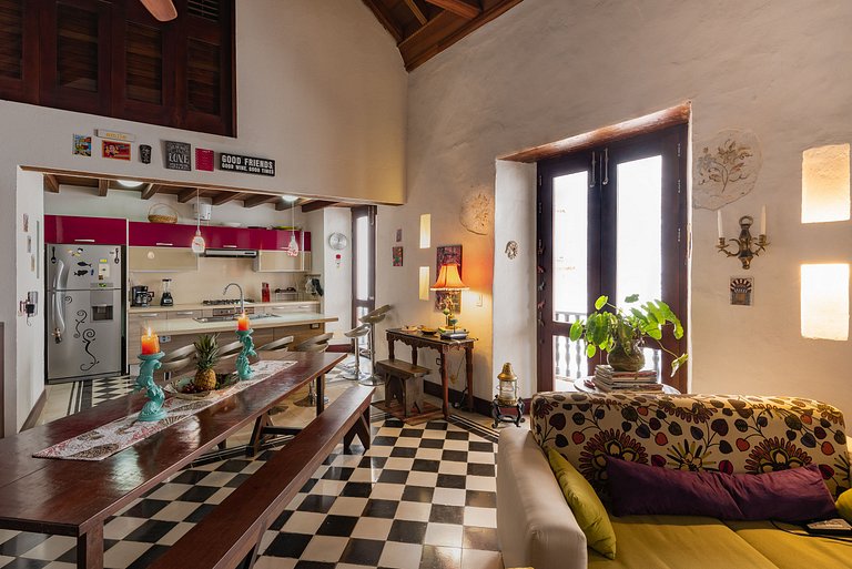 Casa San Pedro | Rooftop Jacuzzi, Balcony & Views