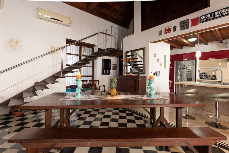 Casa San Pedro | Rooftop Jacuzzi & Balcony